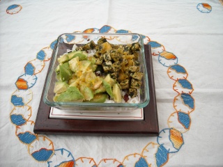 riz tofu