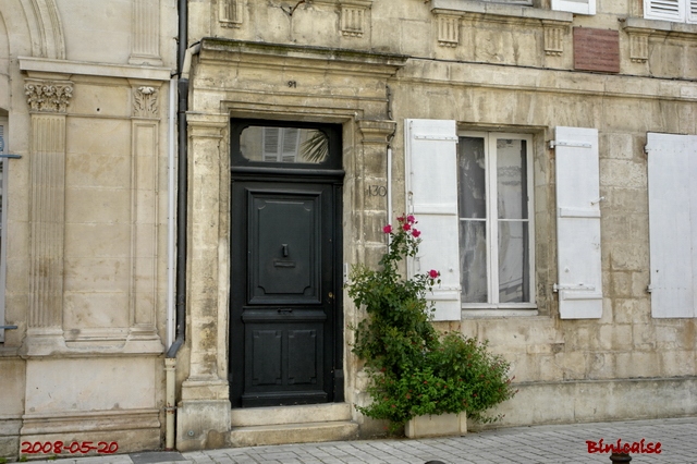 Belles façades Rochefortaises 05. Portes. dans Autour de Rochefort facade24