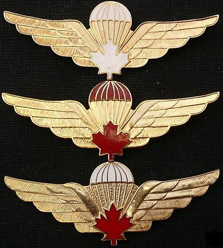 Canadian Jump Wings