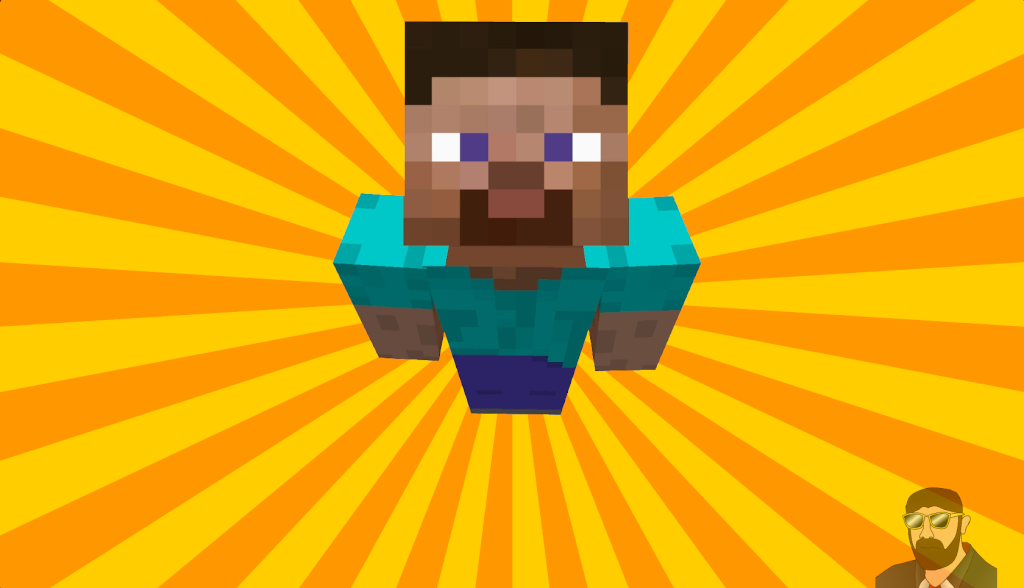 Steve Coming out of your Screen Wallpaper Minecraft Blog