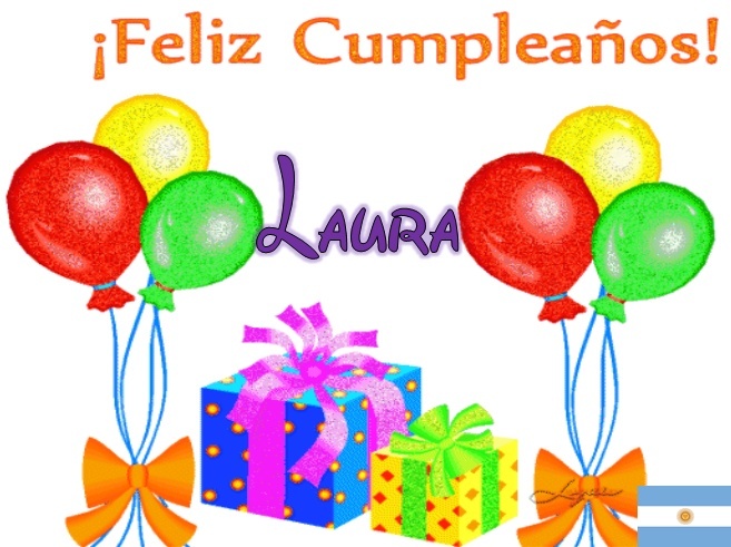 Feliz Cumpleaños Laura F!